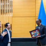 Perezida Kagame yakiriye abashyitsi baturutse muri Panama